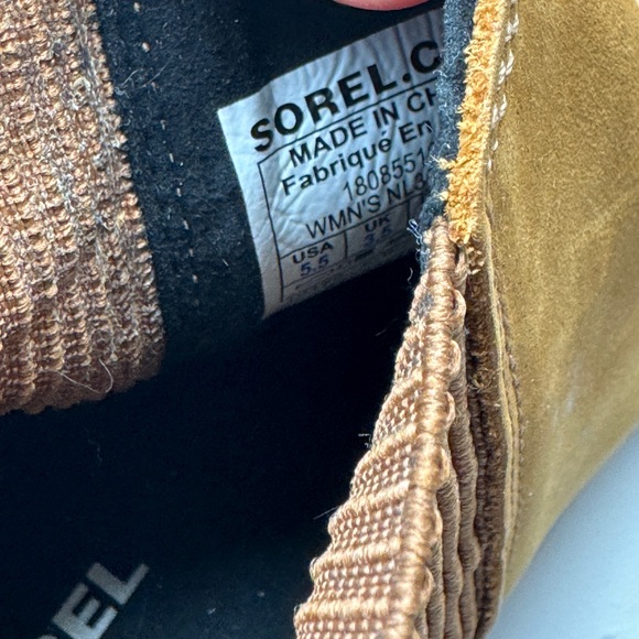 SOREL Joan of Artic Wedge Chelsea Boot size 5.5 - Picture 6 of 6
